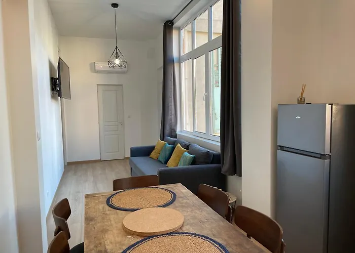 Honore, Veritable Tout A Pied, Plein Centre-ville, Plage A 5min A Pied Appartement *